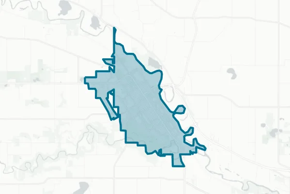 City of New Ulm — detail map