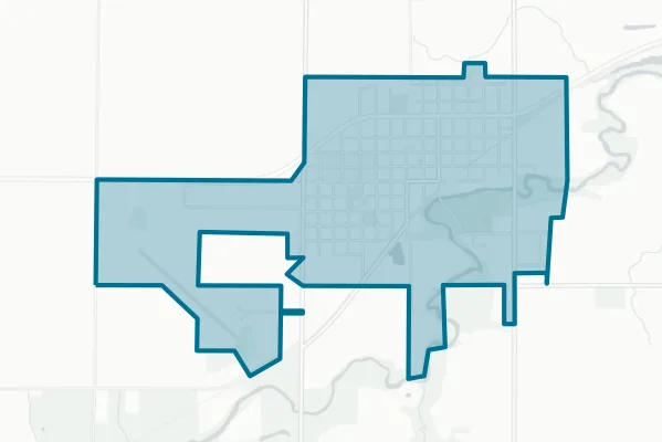 City of Springfield — detail map