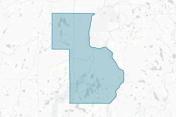 Chisago County — detail map