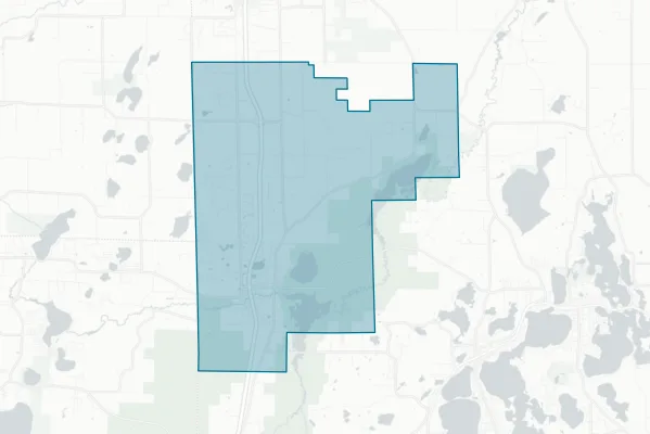 City of Stacy — detail map