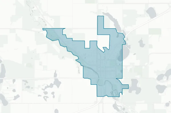 City of Windom — detail map