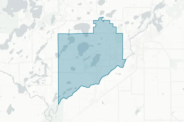 City of Baxter — detail map