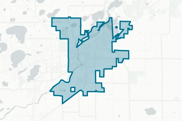 City of Brainerd — detail map
