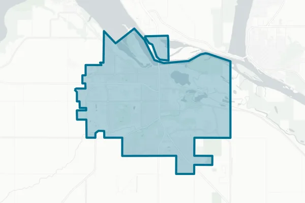 City of Hastings — detail map