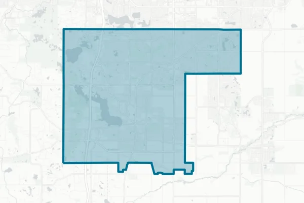 City of Lakeville — detail map