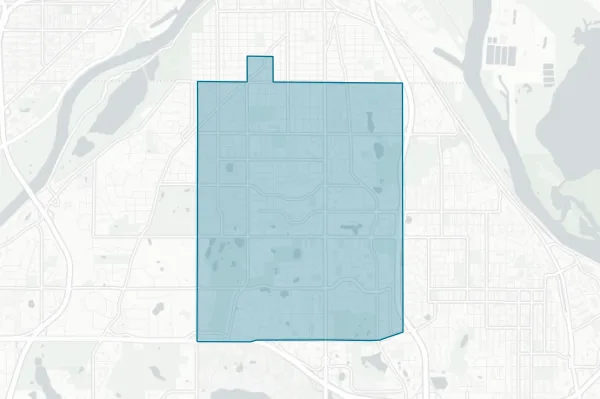 City of West Saint Paul — detail map