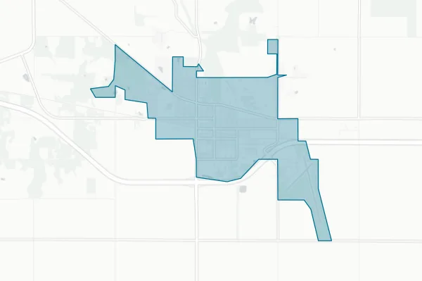 City of Dodge Center — detail map