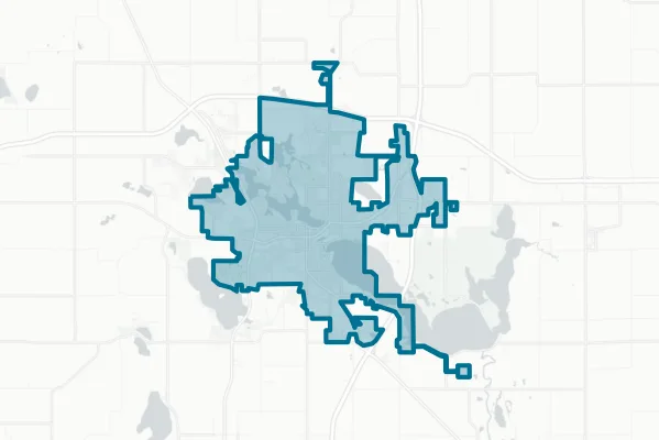 City of Albert Lea — detail map