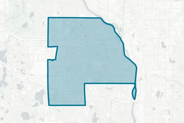 City of Brooklyn Park — detail map