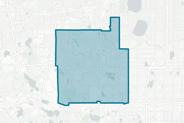 City of Edina — detail map