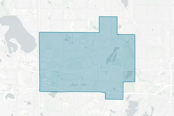 City of Golden Valley — detail map