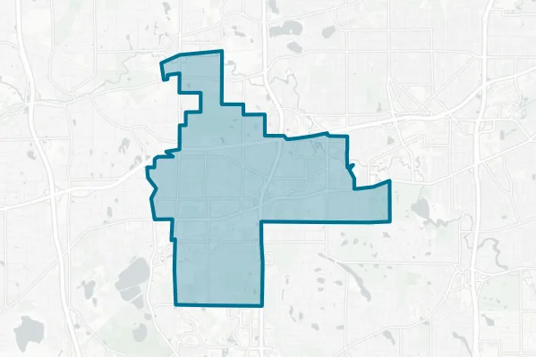 City of Hopkins — detail map