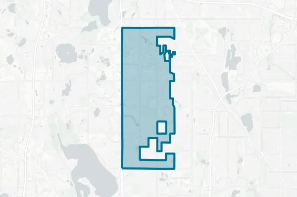 City of New Hope — detail map