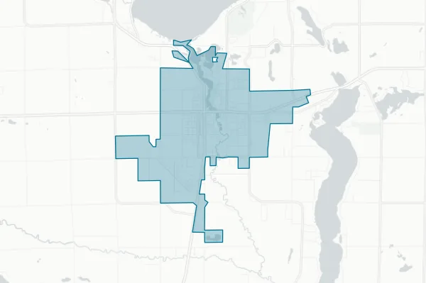 City of Park Rapids — detail map