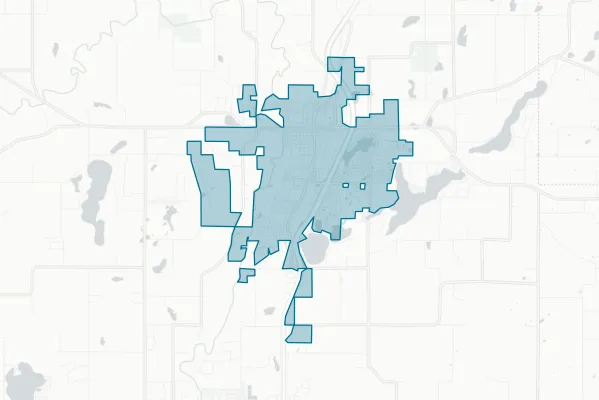 City of Cambridge — detail map