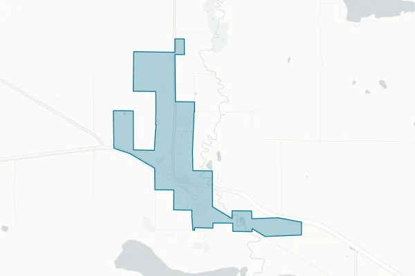 City of Deer River — detail map
