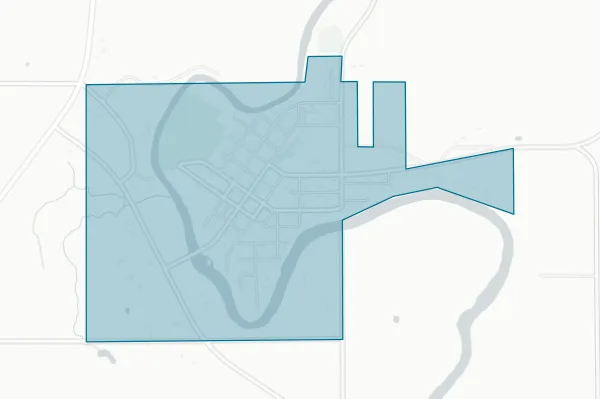 City of Littlefork — detail map