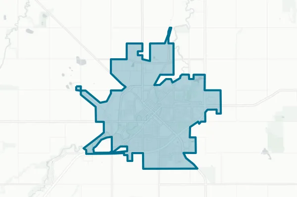 City of Marshall — detail map