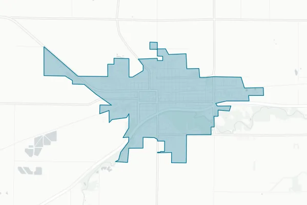 City of Glencoe — detail map