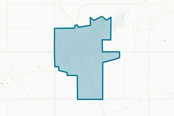 City of Warren — detail map