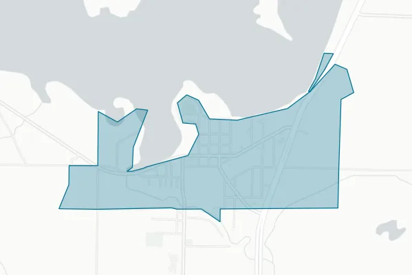 City of Onamia — detail map