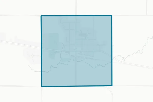 City of Adams — detail map