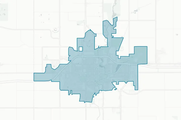 City of Austin — detail map