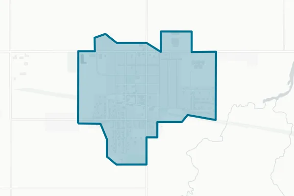 City of Grand Meadow — detail map