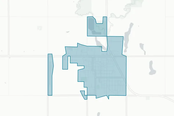 City of Slayton — detail map
