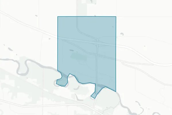 City of Courtland — detail map