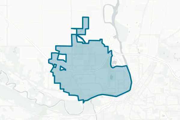 City of North Mankato — detail map