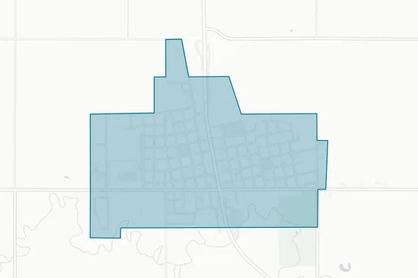 City of Ada — detail map