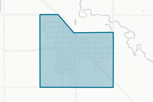 City of Twin Valley — detail map