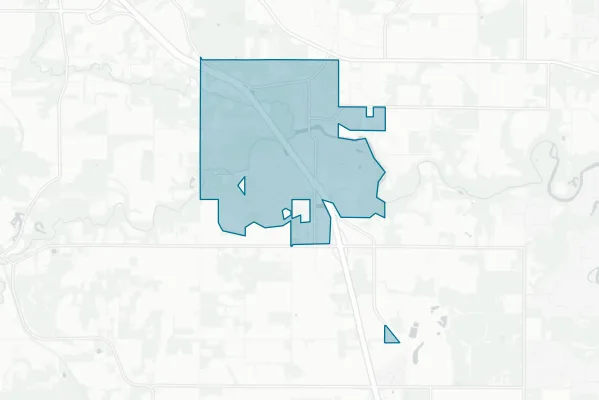 City of Oronoco — detail map