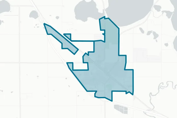 City of Perham — detail map