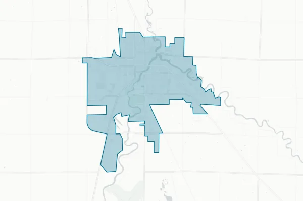 City of Thief River Falls — detail map