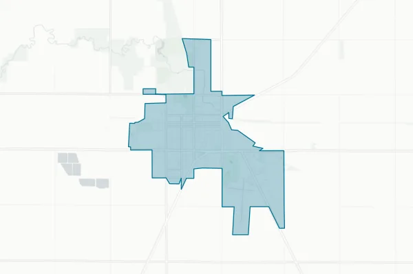 City of Pipestone — detail map