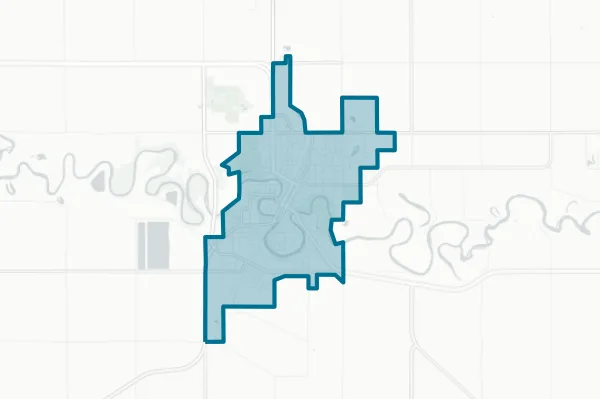 City of Crookston — detail map