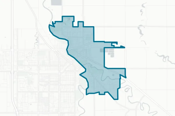 City of East Grand Forks — detail map