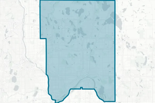 Saint Paul Regional Water Services — detail map