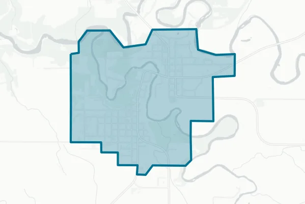 City of Red Lake Falls — detail map