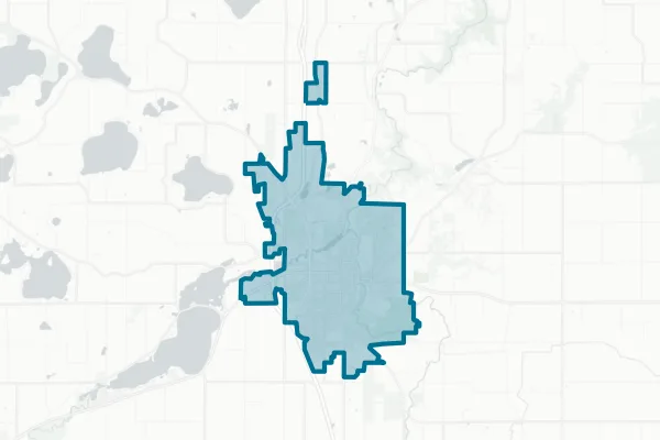 City of Faribault — detail map