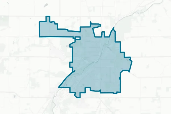 City of Northfield — detail map