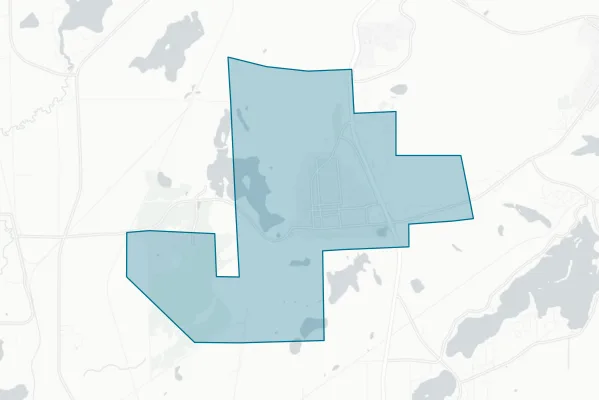 City of Eveleth — detail map