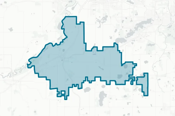 Jordan Public Schools, ISD 717 — detail map