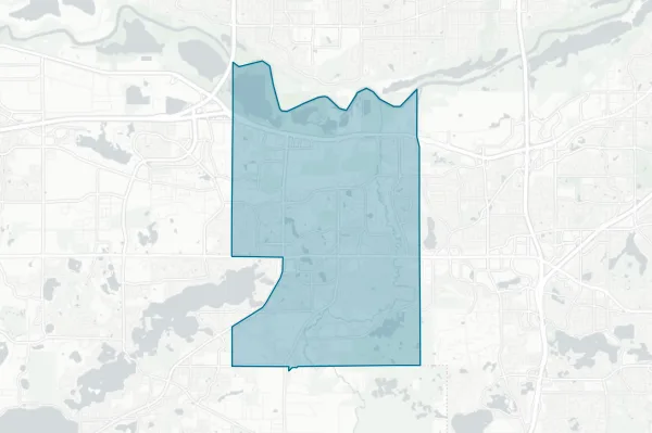 City of Savage — detail map