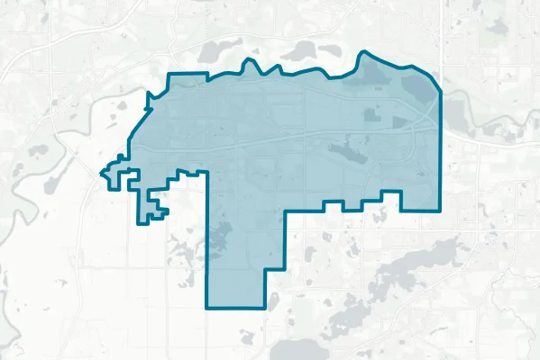 City of Shakopee — detail map