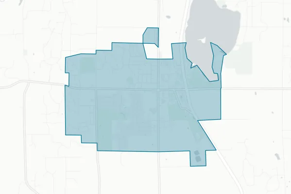 City of Zimmerman — detail map