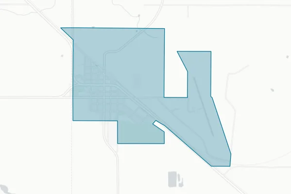 City of Brooten — detail map