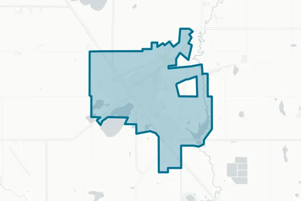 City of Morris — detail map